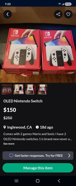 Nintendo switch