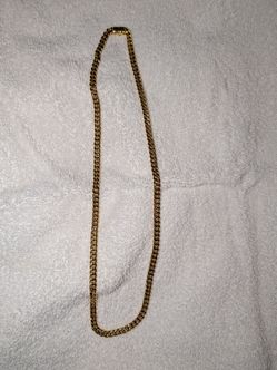 Stainless steel necklaces, bracelet and watches