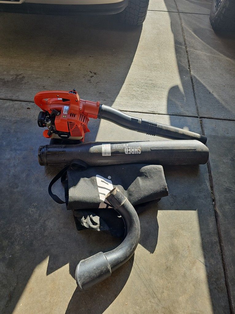 Echo Es250 Blower With Shred And Vac 