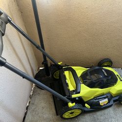RYOBI 40V HP Brushless 20 in. Cordless Battery Walk Behind Push Lawn Mower(NO BAG)