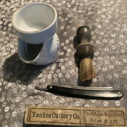 Vintage Antique Shaving Set