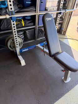 Bench press set