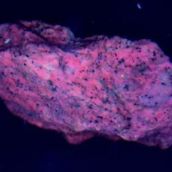 Fluorescent Rock Specimens