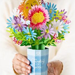Thinking of You Bouquet - Pop-up Paper Flowers
