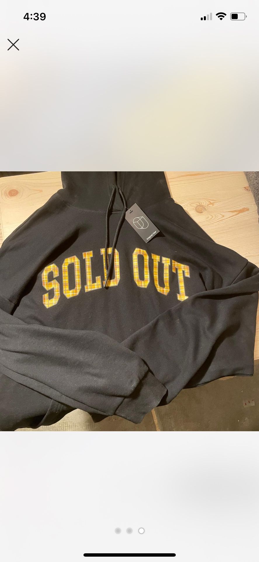 Black And Yellow Streetwear Hoodie