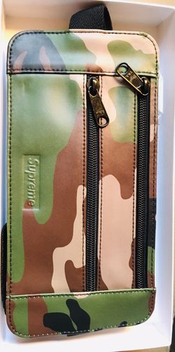 SUPREME leather waist/shoulder pouch