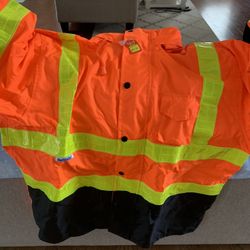 Safety Rain Jacket