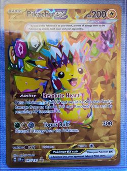 Pikachu ex