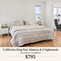 California King Bed, Mattress