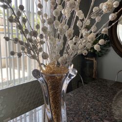 TWISTED VASE WITH DECOR OBO
