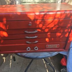 TOOl Box Vintage PROTO  1948 W Key Locks  350 