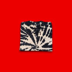 ALLSAINTS bleach tie dye t-shirt black mens XS