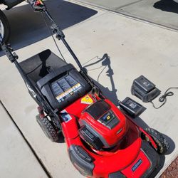 Snapper XD Lawn mower, 2 Batteries and Charger plus a Craftsman Edger