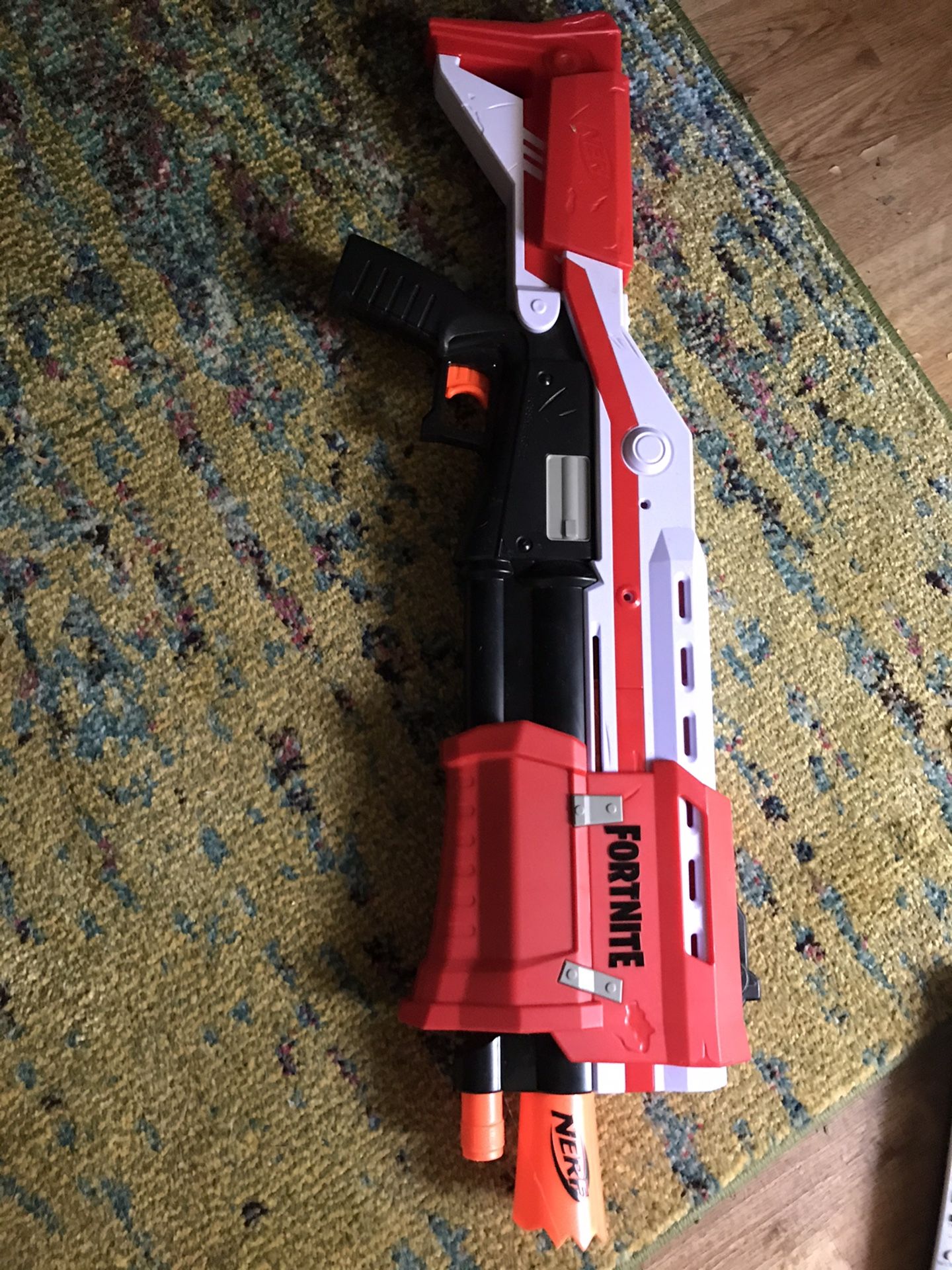 Nerf Fortnite TS Blaster with 10 pack N-Strike Mega Bullets + 1