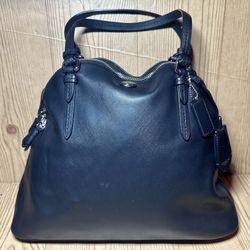 Coach Peyton Leather Large Domed Satchel B1481-F31408