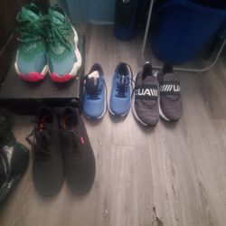 4 Pairs Of Sneakers 