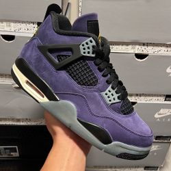 Jordan 4 Lakers (Size 5.5Y, 6.5Y, 7Y, 10, 10.5, 11, 12)