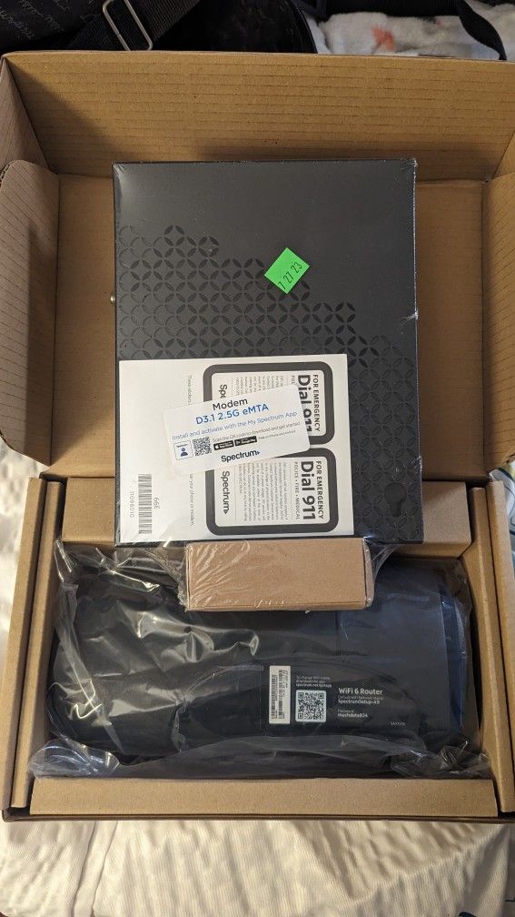 Spectrum WiFi Router and Modem