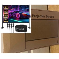 150 Inch Projector Screen with Stand