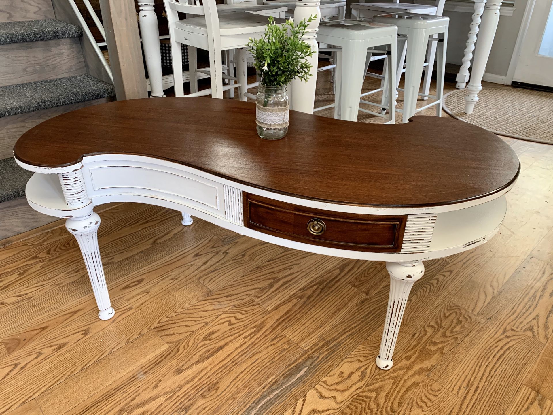 Super old unique dainty coffee table
