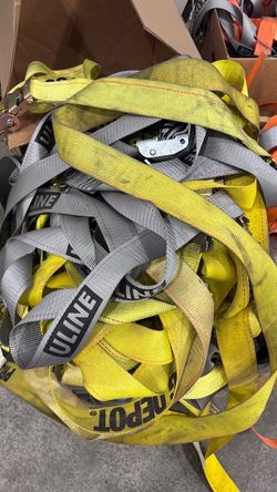Semi trailer straps