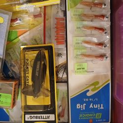 Vtg Old Tackle BOX, Old LURES,FLOATS ETc.