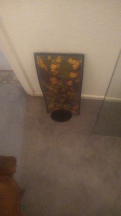 Candle holder for wall