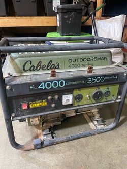 Cabela’s outdoorsman 4000 series
