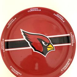 ARIZONA CARDINALS CERAMIC PLATE 