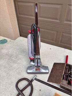 Two Kirby Vacuum Cleaners w/attachments and carpet cleaner