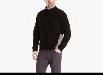 Charles River Apparel Men's Quest Softshell Jacket Black/Grey 3XL