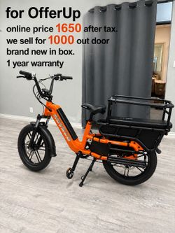 Kid cargo electric bike - Hovcart Ebike