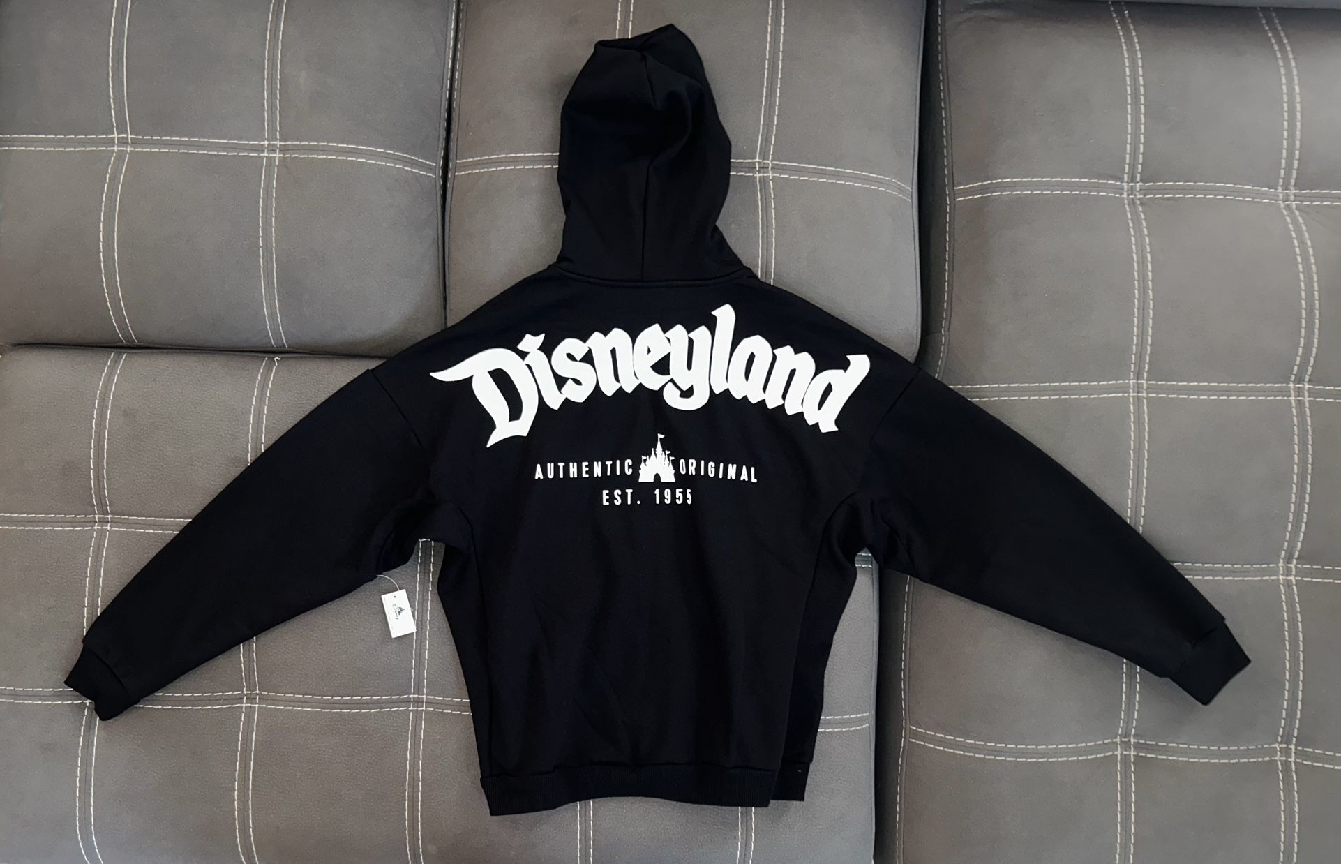New Disneyland Resort Black Hoodie Medium Adult Original Disney