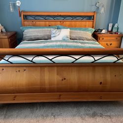 5 Piece Solid Wood Bedroom Set