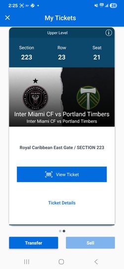 Inter miami vs Portland