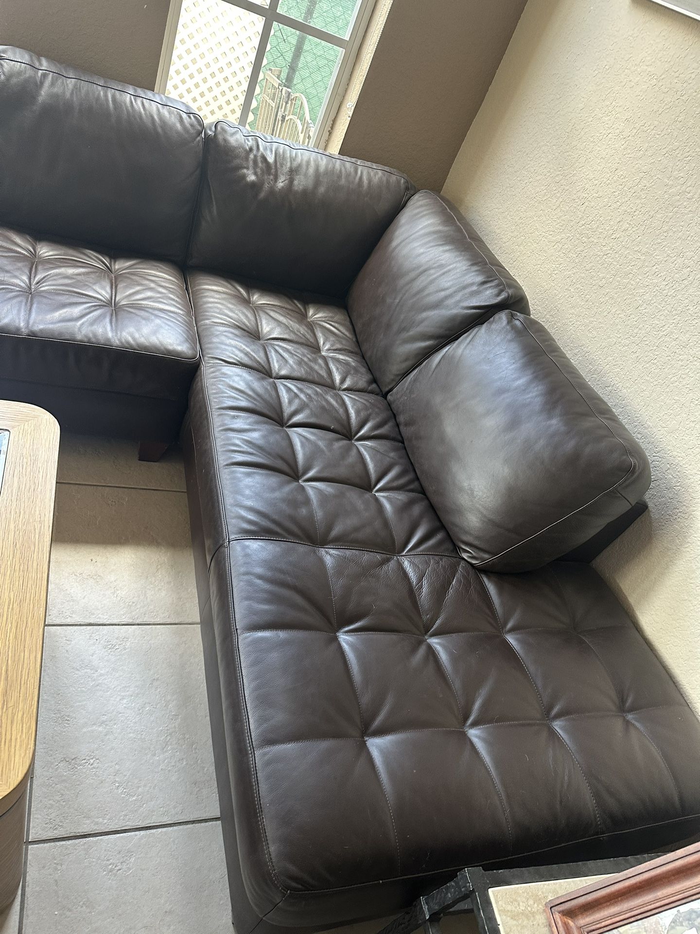Leather Sofa