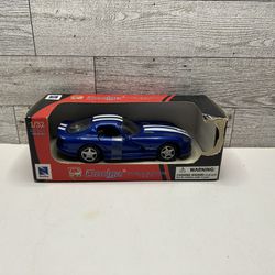 New Flay Blue ‘1996 Dodge Vier GTS Coupe • Die Cast Metal • Made in China Scale 1:32   Please make sure to look at the Pictures to see the Condition o