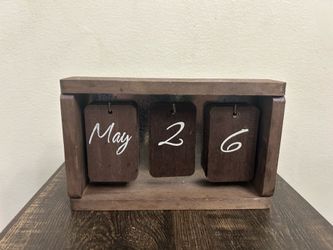 Flip calendar