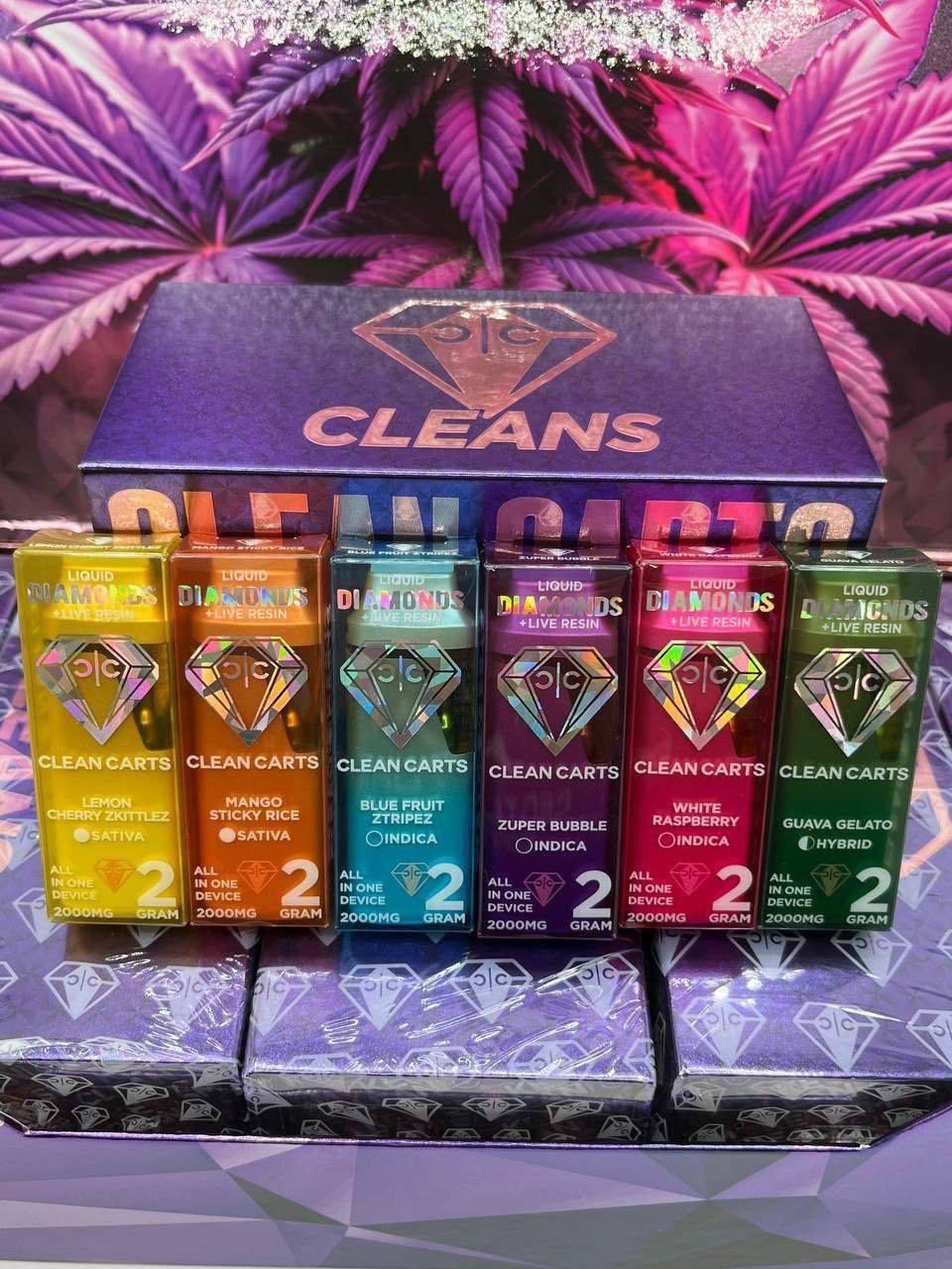 Cleans 