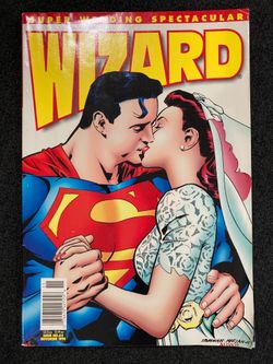 Wizard Magazine November 1996 Issue #63 Super Wedding Spectacular Superman