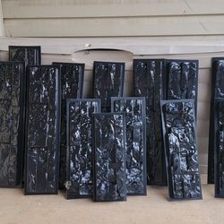Concrete Stone Wall Molds – Set of 14