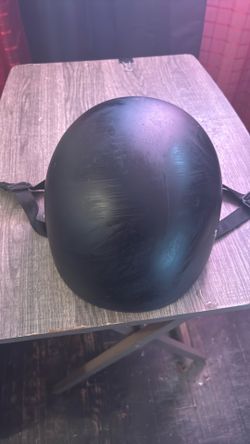 Matte Black Daytona Skull Cap Fmvss Certified (CHECK DESCRIPTION)