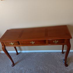 Entryway Console Table With 3 Drawers