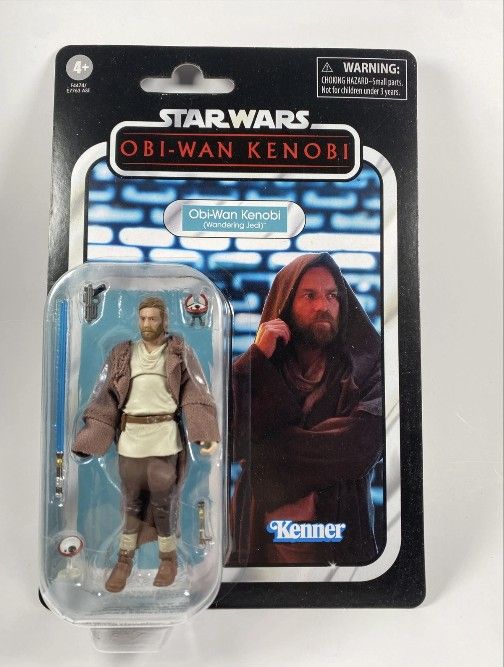 Obi Wan Kenobi Wandering Jedi 3.75" Action Figure Star Wars Vintage Collection