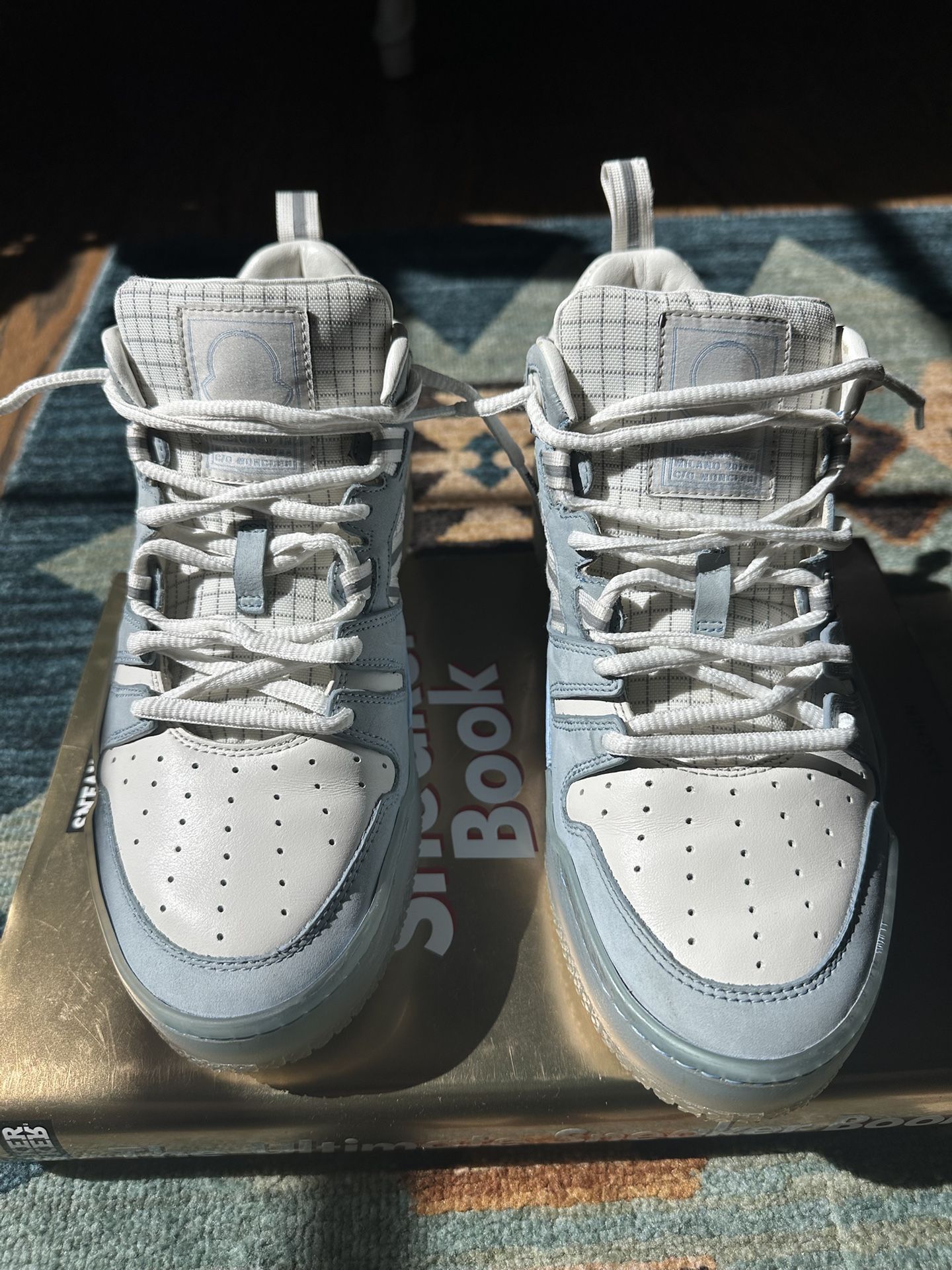 Moncler Shoe Pivot Light Blue