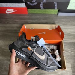 Nike X Off-White Zoom Fly SP Black Silver "The 10"