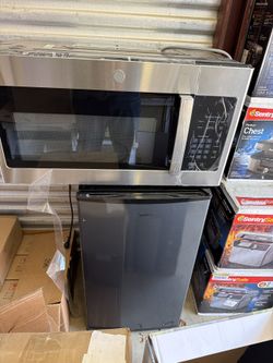 GE JVM3160RF9SS 1.6 cu ft Over-the-Range Microwave Stainless Steel — New