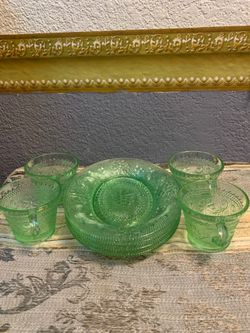 Tiara  glass  chantilly  green sándwich