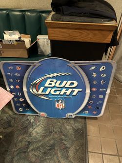 Bud Light NFL Sign
