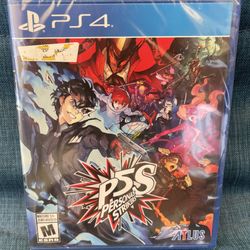 Persona 5 Strikers - PlayStation 4, PlayStation 5 NEW Sealed Bonus Content Ed